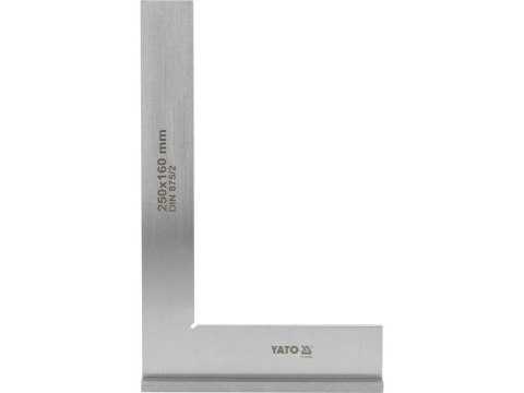 YATO KĄTOWNIK ŚLUSARSKI ZE STOPKĄ 250x160mm