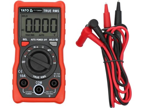 YATO MIERNIK CYFROWY TRUE RMS LCD 4000