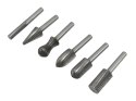 AWTOOLS FREZY TRZPIENIOWE DO METALU FI 6mm kpl.6szt.