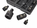 AWTOOLS ZESTAW REDUKCJI UDAROWYCH 6szt. CrMo BLACK LINE