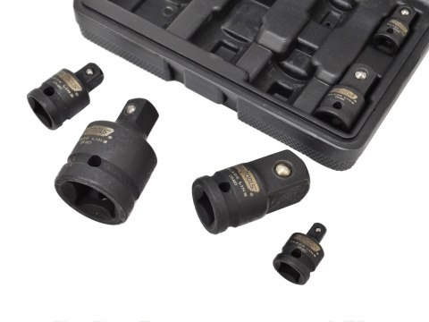 AWTOOLS ZESTAW REDUKCJI UDAROWYCH 6szt. CrMo BLACK LINE