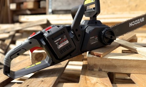 HOOZAR PIŁA ŁAŃCUCHOWA 36V, 2x18V 16"/40cm 2x5.0Ah CH16BL-T2