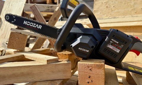 HOOZAR PIŁA ŁAŃCUCHOWA 36V, 2x18V 16"/40cm 2x5.0Ah CH16BL-T2