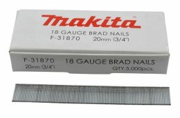 MAKITA SZTYFTY 18GA 1,0x20mm /5000szt.
