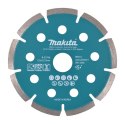 MAKITA TARCZA DIAMENTOWA 125x22,23mm SEGMENT (NA SUCHO) BETON, GRANIT, MARMUR