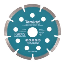 MAKITA TARCZA DIAMENTOWA 125x22,23mm SEGMENT (NA SUCHO) BETON, GRANIT, MARMUR