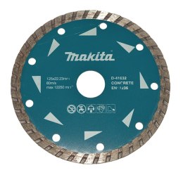 MAKITA TARCZA DIAMENTOWA 125x22,23mm TURBO (NA SUCHO) BETON