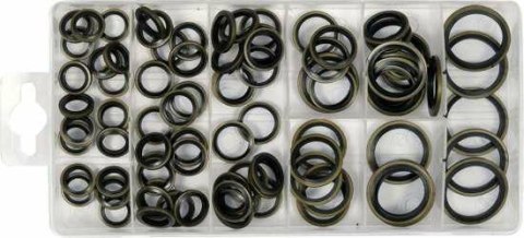 YATO PODKŁADKI METALOWO-GUMOWE 90szt