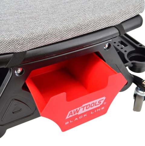 AWTOOLS SIEDZISKO WARSZTATOWE ZE SCHOWKIEM I PÓŁKAMI BLACK LINE