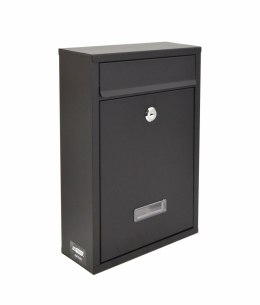 AWTOOLS SKRZYNKA NA LISTY CZARNA 31 / 215x320x85mm