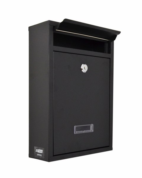 AWTOOLS SKRZYNKA NA LISTY CZARNA 31 / 215x320x85mm