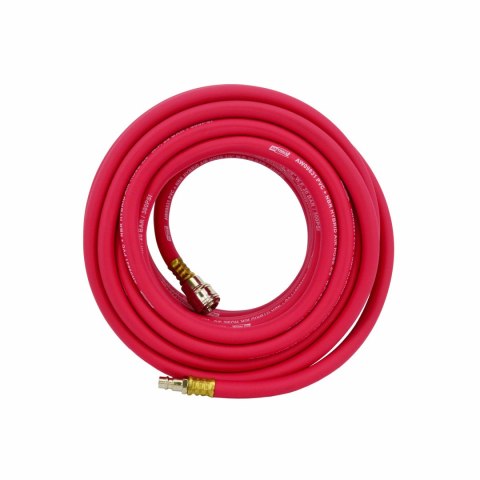AWTOOLS WĄŻ PNEUMATYCZNY HYBRYDOWY Z SZYBKOZŁĄCZAMI 10mm x 10m