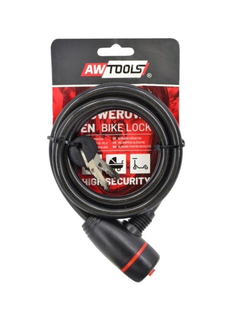 AWTOOLS ZAPIĘCIE ROWEROWE fi 10 x 150cm