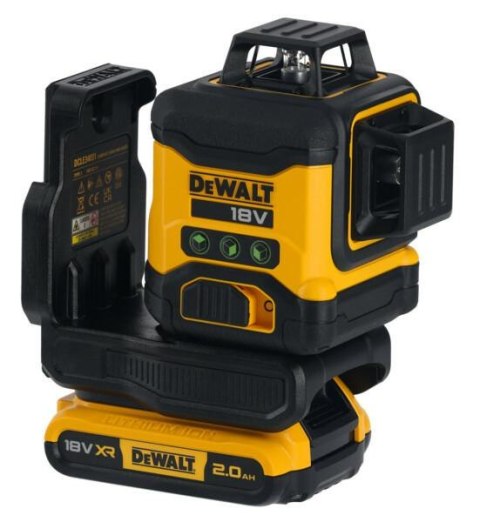 DEWALT LASER LINIOWY 18V DCLE34031D1 3x360 1x2,0Ah