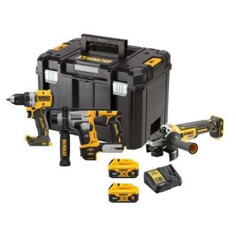 DEWALT ZESTAW COMBO 18V DCK355P2T (DCD800 + DCH172 + DCG405) 2x5,0Ah