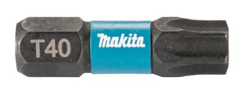 MAKITA KOŃCÓWKA WKRĘTAKOWA T40-25mm /25szt. IMPACT BLACK