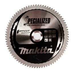 MAKITA PIŁA TARCZOWA DO ALUMINIUM 260x30x81z EFFICUT