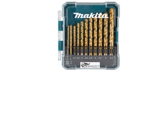 MAKITA ZESTAW WIERTEŁ DO METALU HSS-TiN 13szt. 1,5-6,5mm