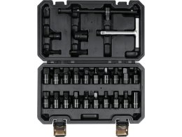 YATO KOMPLET KLUCZY DO KORKÓW OLEJU 26el.