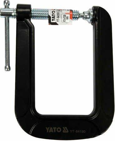 YATO ŚCISK TYP-C GŁĘBOKI 63x130mm / 2,5 x 5"