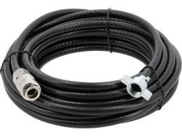 YATO WĄŻ Z SZYBKOZŁĄCZKĄ DO SAMOCHODÓW 8m