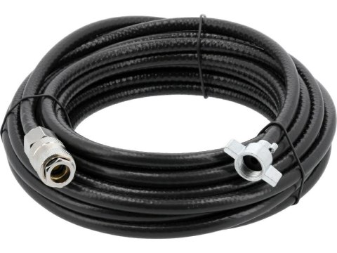 YATO WĄŻ Z SZYBKOZŁĄCZKĄ DO SAMOCHODÓW 8m