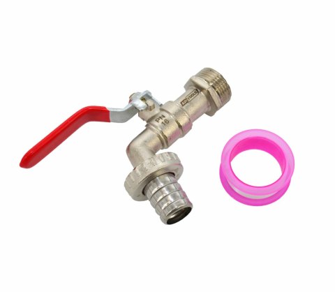 AWTOOLS KRAN OGRODOWY CYNK NIKLOWANY 3/4" GWINT ZEWNĘTRZNY 3/4"