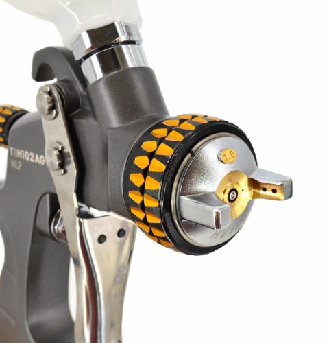 AWTOOLS PISTOLET LAKIERNICZY MINI HVLP 1.0mm ZE ZBIORNKIEM GÓRNYM 100ml