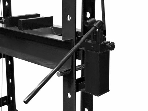 AWTOOLS PRASA HYDRAULICZNA Z MANOMOMETREM 50T / PODWÓJNY TŁOK