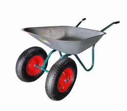 AWTOOLS TACZKA OGRODOWA 100L DWA KOŁA FELGI METALOWE