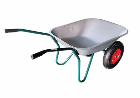 AWTOOLS TACZKA OGRODOWA 100L DWA KOŁA FELGI METALOWE