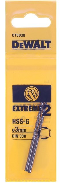 DEWALT WIERTŁO METAL EXTREME 2 3,0mm /2szt.