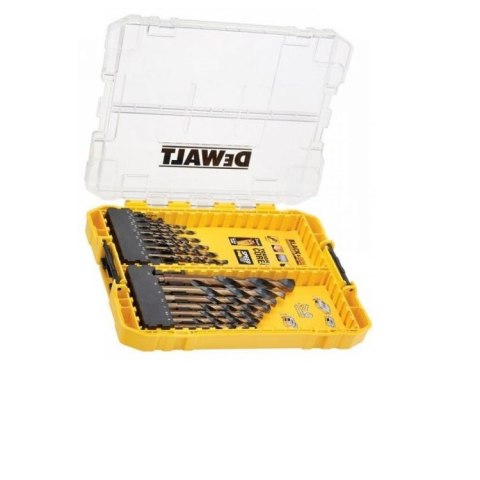 DEWALT WIERTŁO METAL HSS-G KPL.21szt. BLACK & GOLD