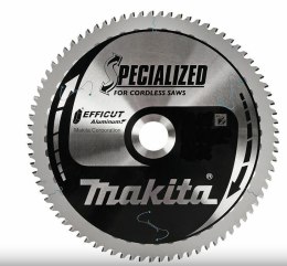 MAKITA PIŁA TARCZOWA DO ALUMINIUM 260x30x81z EFFICUT