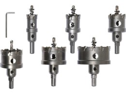 YATO ZESTAW OTWORNIC TCT DO METALU 6szt.