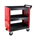 AW WÓZEK WARSZTATOWY METALOWY 3 POZIOMY + PERFORACJA