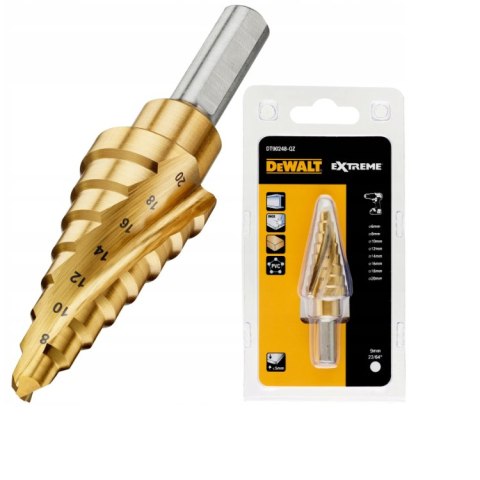 DEWALT WIERTŁO STOPNIOWE 6-20mm EXTREME