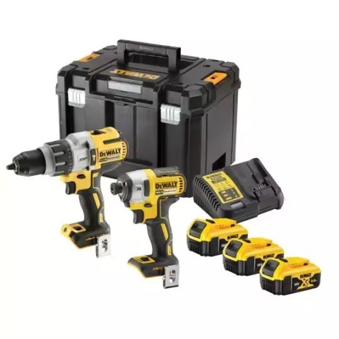 DEWALT ZESTAW COMBO 18V DCK276P3T (DCD996 + DCF887) 3x5,0Ah TSTAK