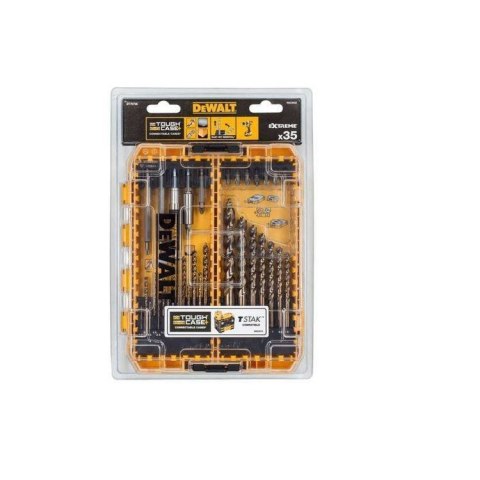 DEWALT ZESTAW WIERTEŁ I BITÓW 35cz.