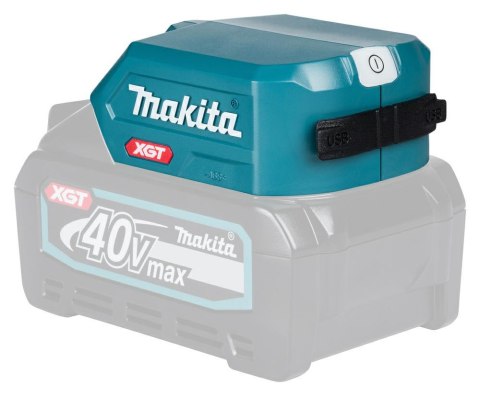 MAKITA ADAPTER XGT 40Vmax ADP001G USBx2 (WŁĄCZNIK) ŁADOWANIE URZ. MOBILNYCH