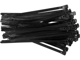 YATO OPASKA PLASTIKOWA SAMOZACISKOWA CZARNA 7,6*200 /50szt