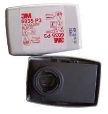 3M FILTR PRZECIWPYŁOWY P3 6035 /2szt. .