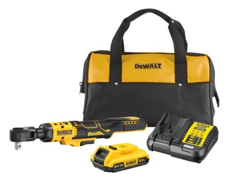 DEWALT GRZECHOTKA 18V 1/2" 95Nm 1x2,0Ah TORBA DCF512D1