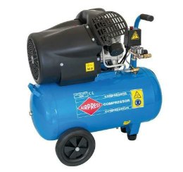 AIRPRESS KOMPRESOR V 50L /HL425-50/+ZESTAW PNE. /PIST.DO PRZEDMUCH, PIST.DO POMPOWANIA, DYSZE 3szt., WĄŻ 3m/