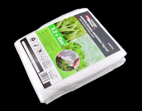 AWTOOLS AGROWŁÓKNINA WIOSENNA 17g 1,1* 10mBIAŁA