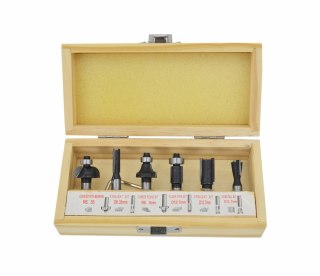 AWTOOLS FREZY DO DREWNA / 6cz.