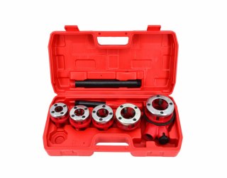 AWTOOLS GWINTOWNICA DO RUR 5szt.3/8", 1/2", 3/4", 1", 1-1/4" ZESTAW WALIZKA