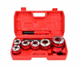 AWTOOLS GWINTOWNICA DO RUR 6szt.1/4", 3/8",1/2", 3/4", 1", 1-1/4" ZESTAW WALIZKA