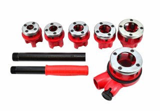 AWTOOLS GWINTOWNICA DO RUR 6szt.1/4", 3/8",1/2", 3/4", 1", 1-1/4" ZESTAW WALIZKA
