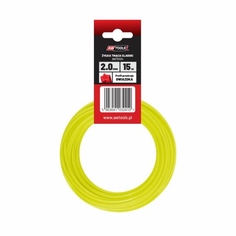 AWTOOLS ŻYŁKA TNĄCA 2,0x10m / GWIAZDKA AWTOOLS ŻYŁKA TNĄCA 2,0x10m / GWIAZDKA